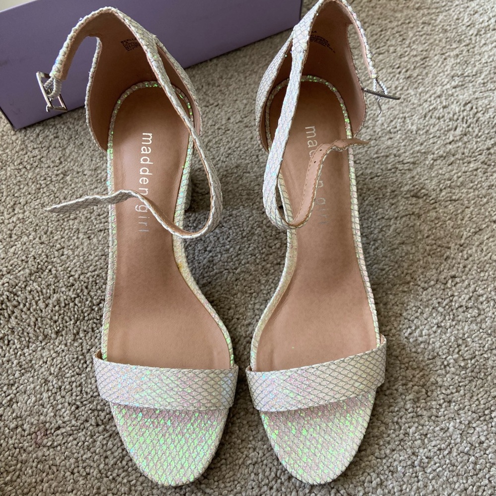 Madden Girl Iridescent heels